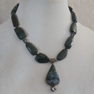 Moss Agate Pendant
